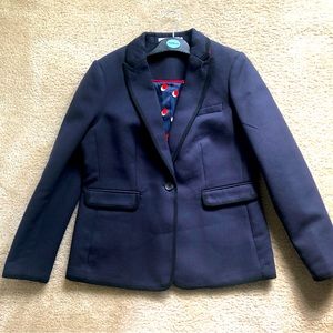 Boden navy blazer/suit jacket size 14